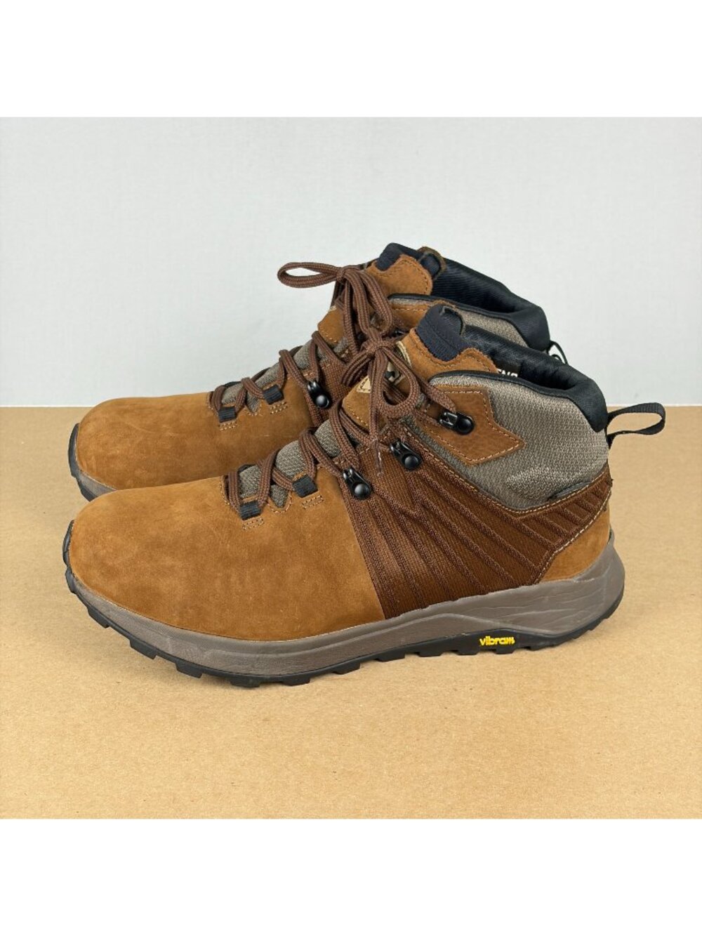 Irish Setter Cascade Waterproof Safety Toe Boots Mens 8 Brown Tan Lace Up
